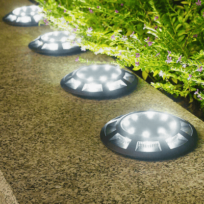 SolaGarden™ Upgraded LED Ground Light Pack